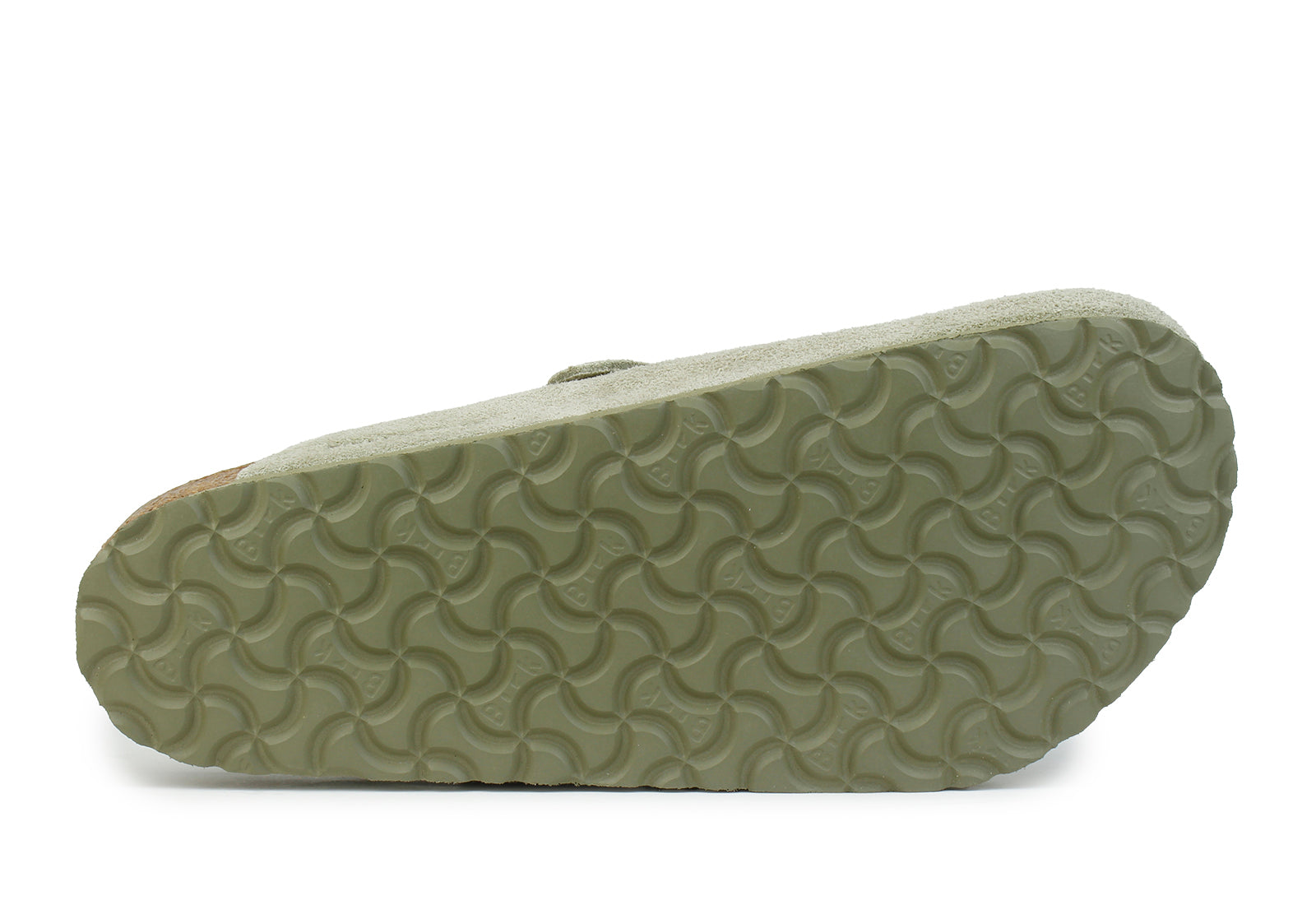 Birkenstock Boston Suede Faded Khaki - OnSize
