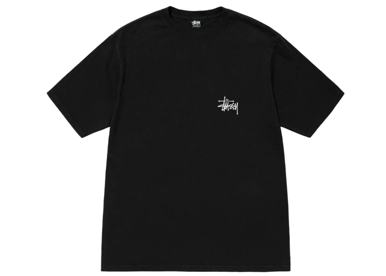 Stussy Basic T-shirt Black - OnSize