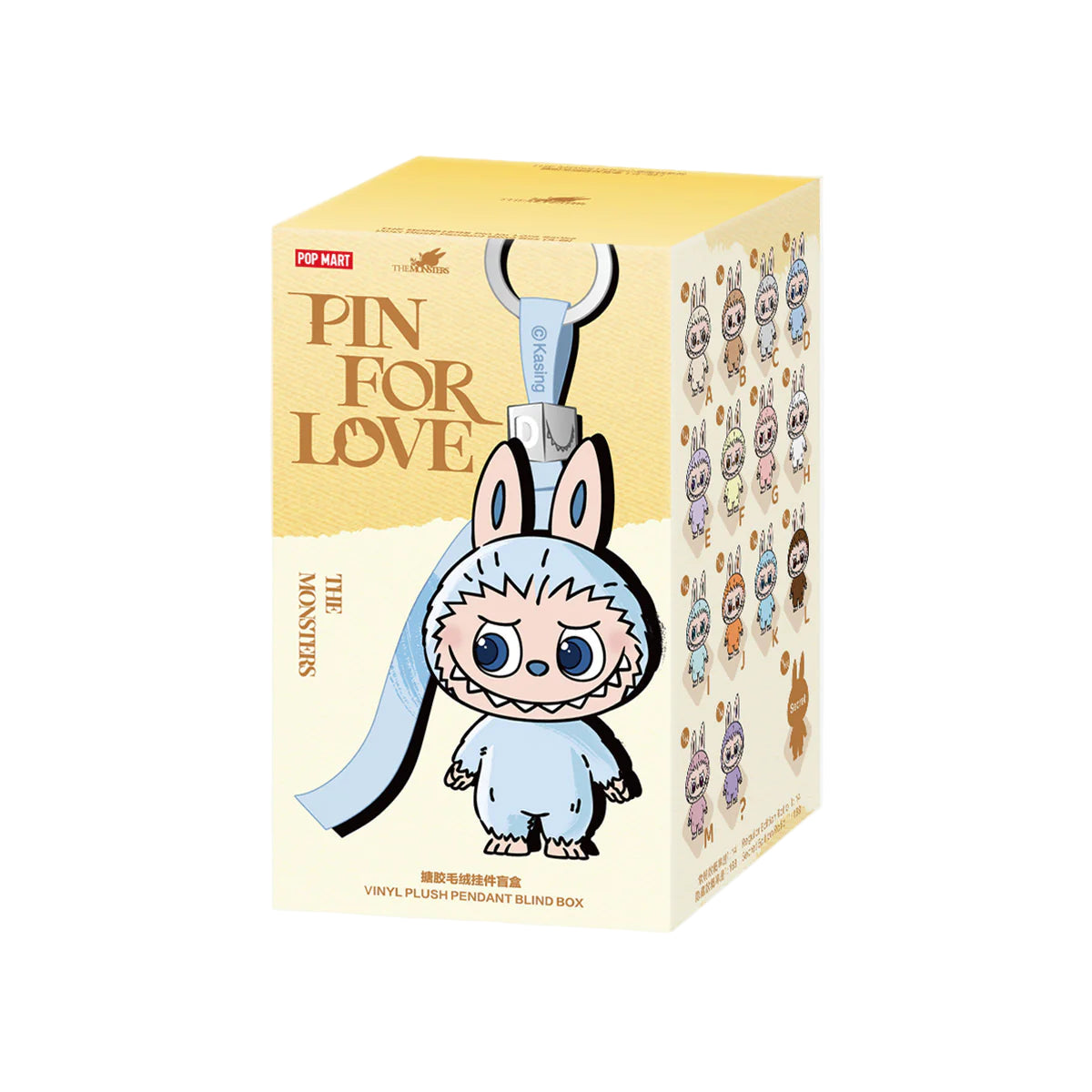 Pop Mart Labubu The Monsters Pin for Love (A-M)