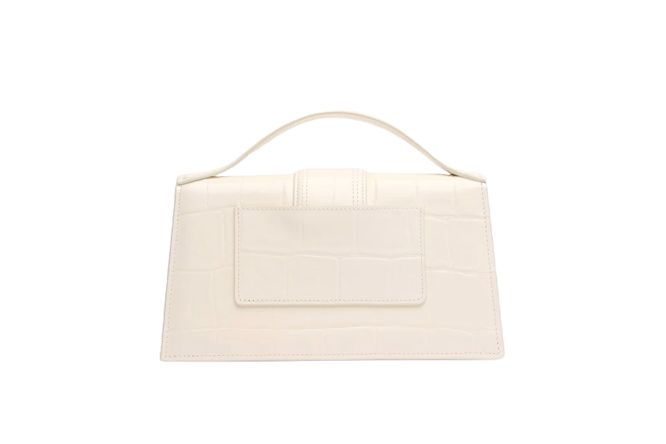 Jacquemus Le grand Bambino Crossbody Strap Handbag Light Ivory - OnSize