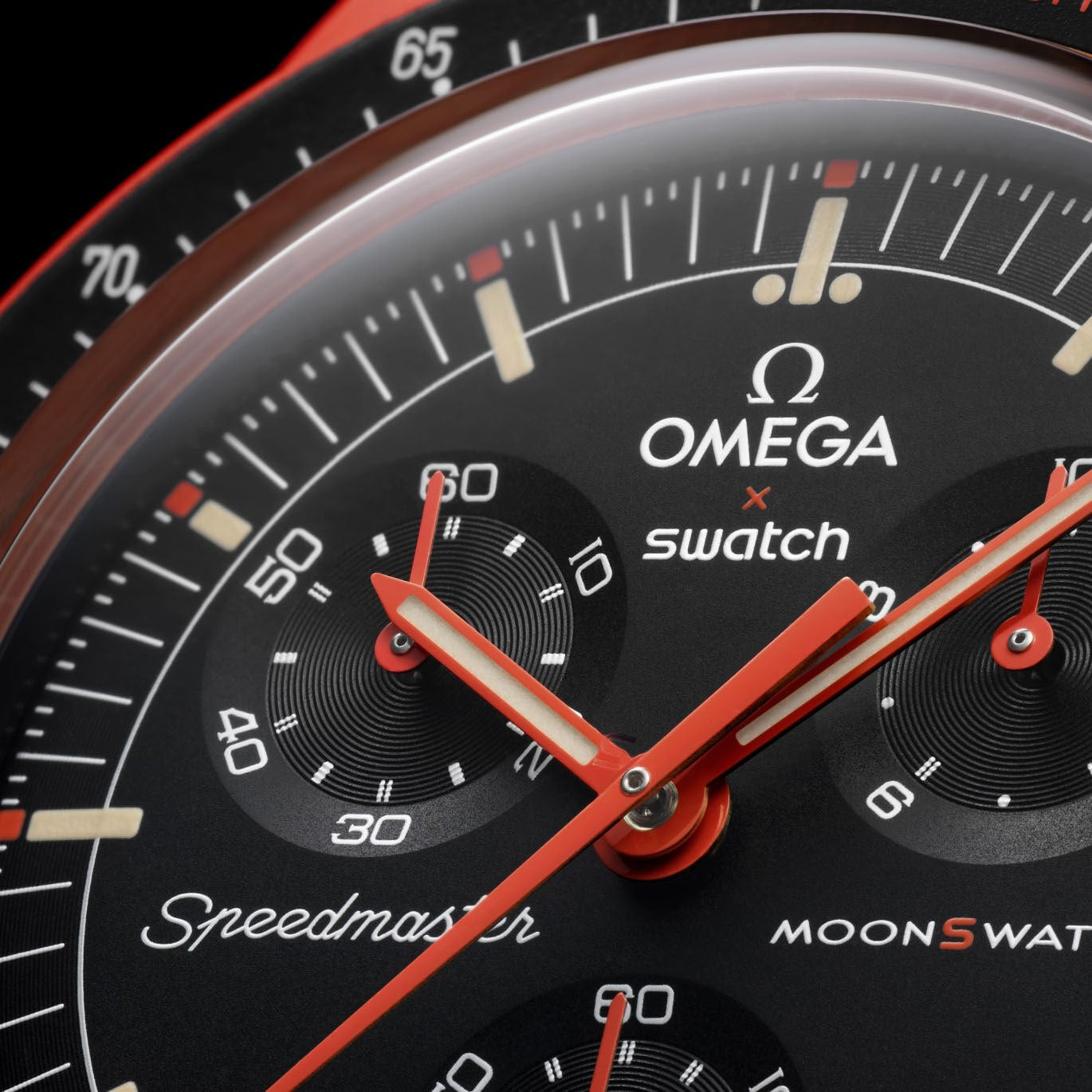 Swatch x Omega Bioceramic Moonswatch Mission On Earth Lava