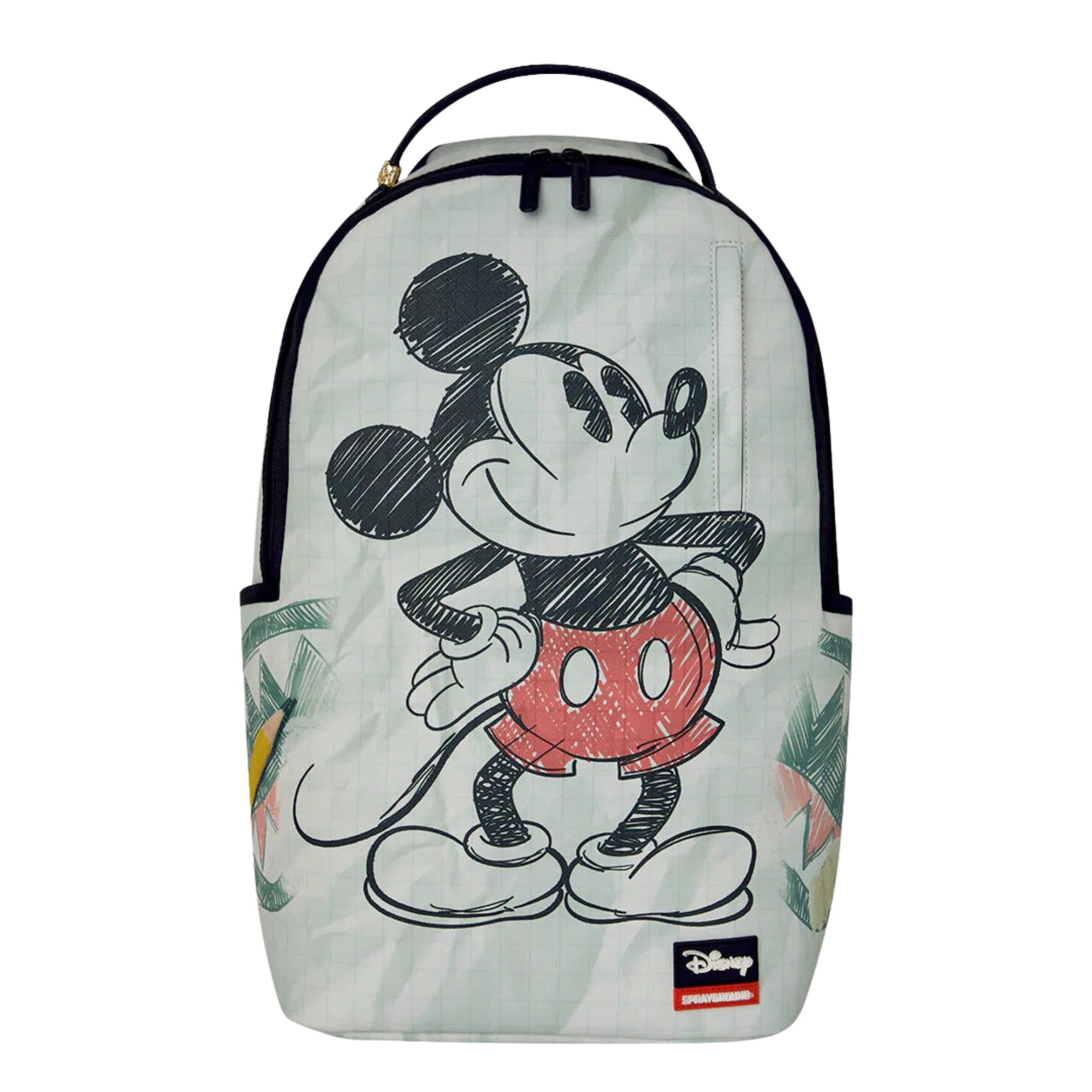 Sprayground Disney Old School Mickey Sketch Backpack