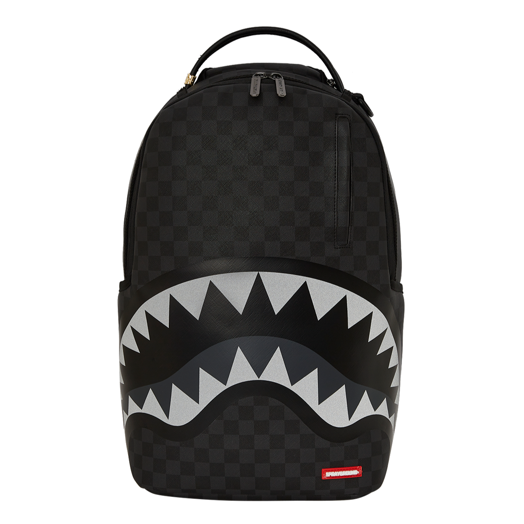 Sprayground Lights Out Sharks In Paris Backpack - OnSize