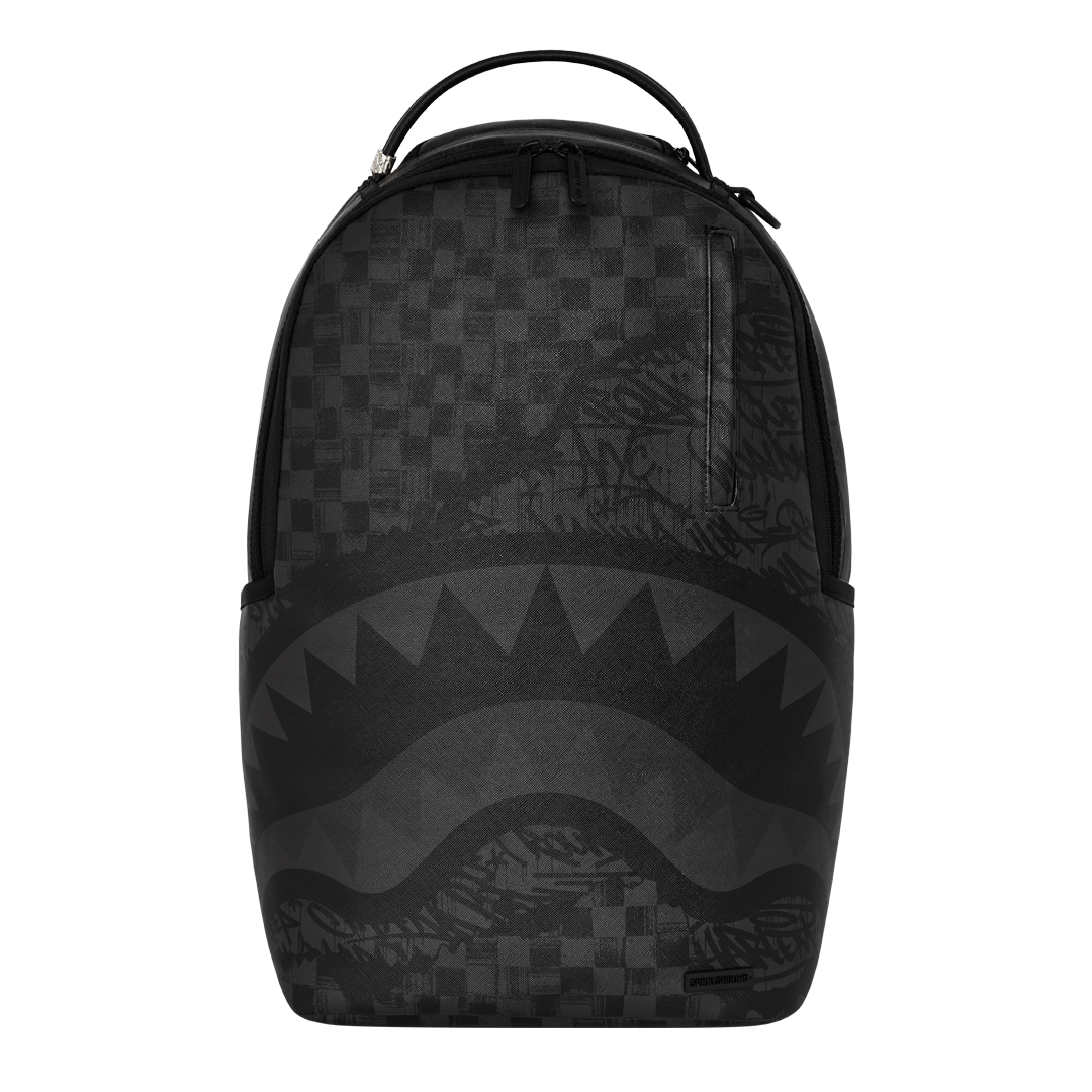 Sprayground Torn Graff Check DLXSV Backpack - OnSize