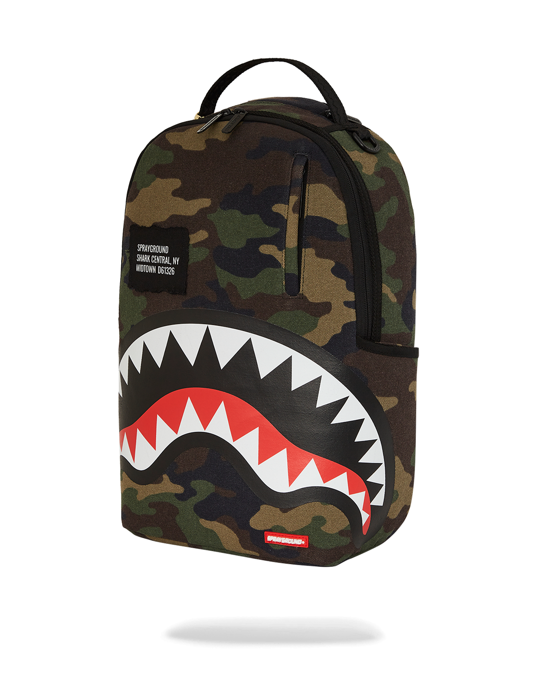 Sprayground Shark Central Camo DLXS Backpack - OnSize