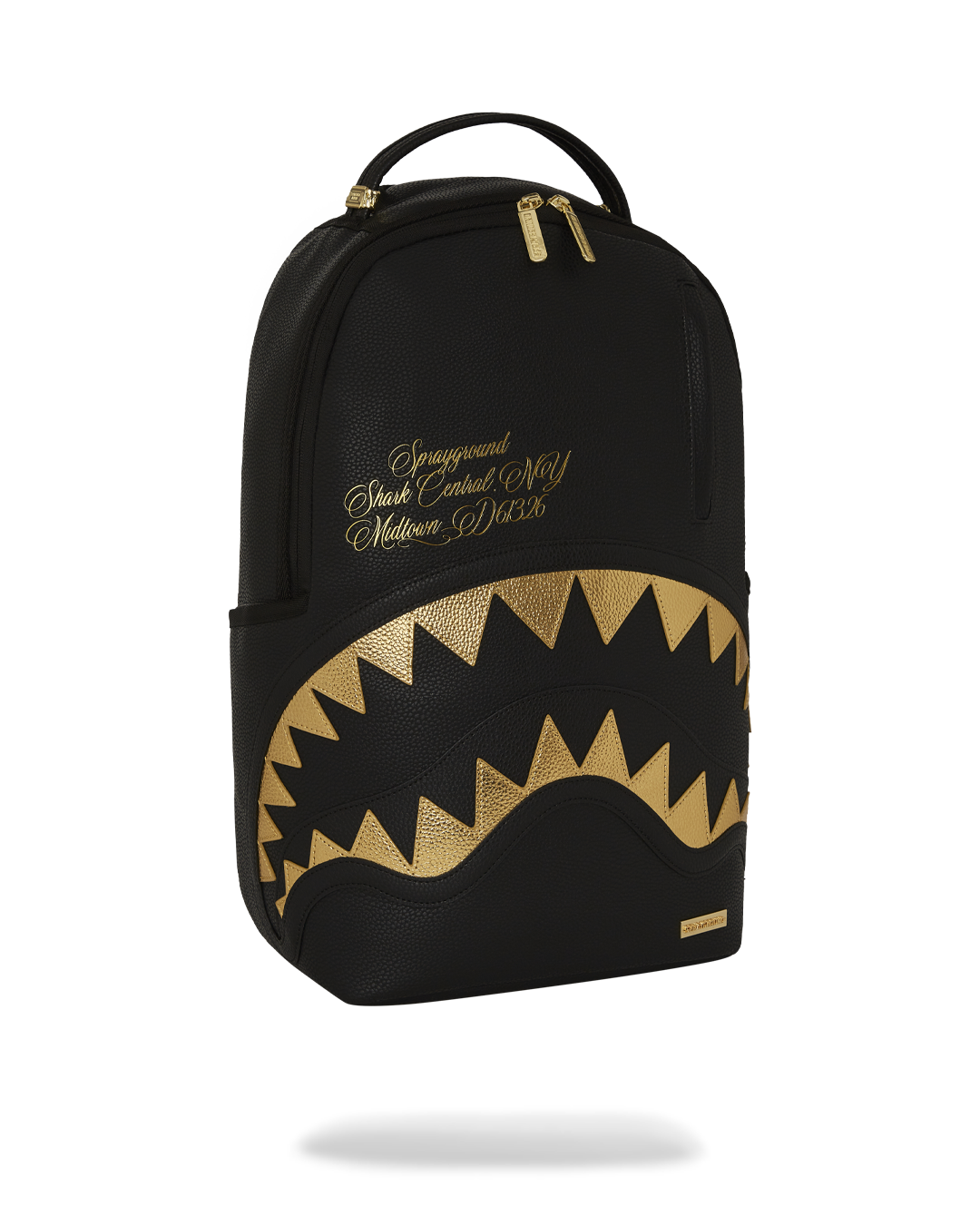 Sprayground Shark Central Gold DLXSV Backpack - OnSize