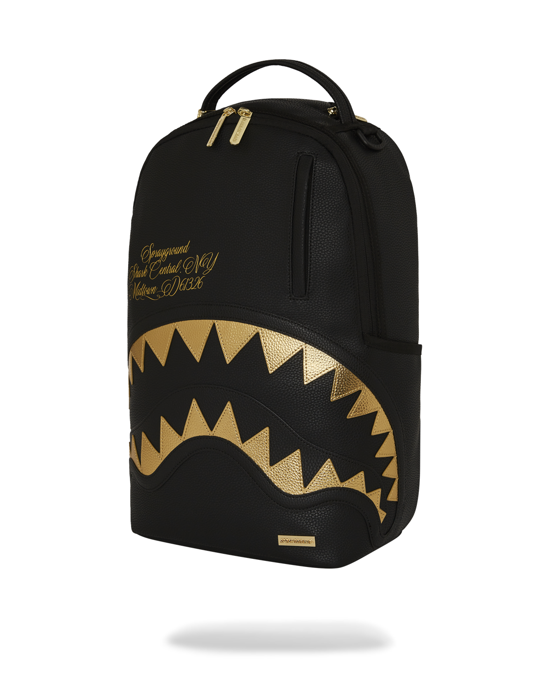 Sprayground Shark Central Gold DLXSV Backpack - OnSize