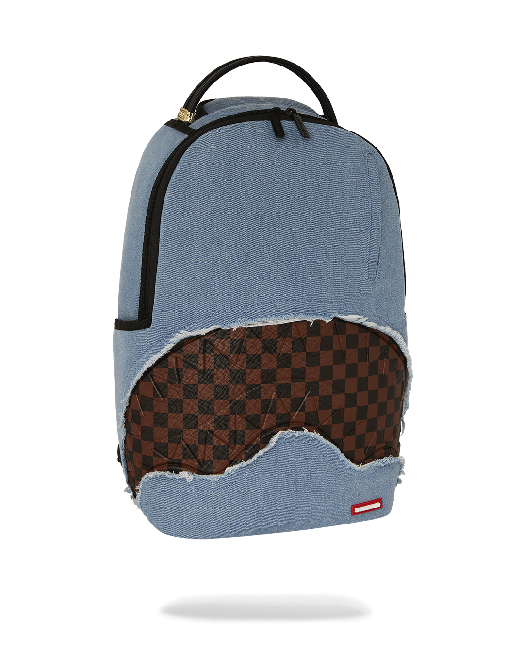 Sprayground Denim Shark Bite DLXSV Backpack - OnSize