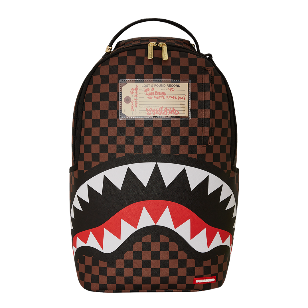Sprayground Sharks In Paris Lost & Found Backpack - OnSize