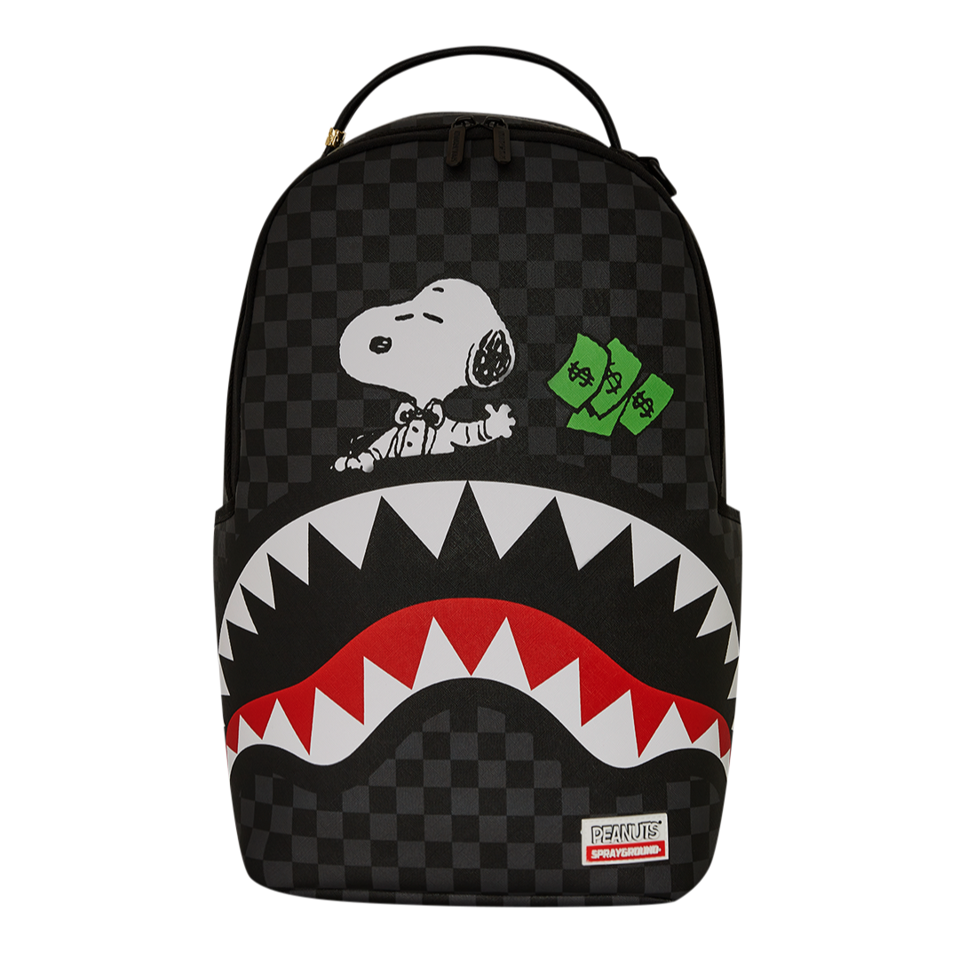 Sprayground Snoopy Top Shark Money DLXSV Backpack - OnSize