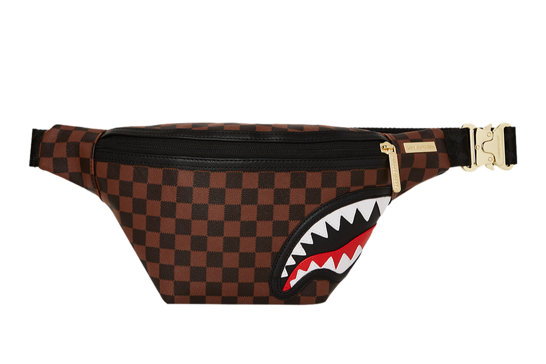 Sprayground Sawtooth Sharks In Paris Savvy Crossbody - OnSize