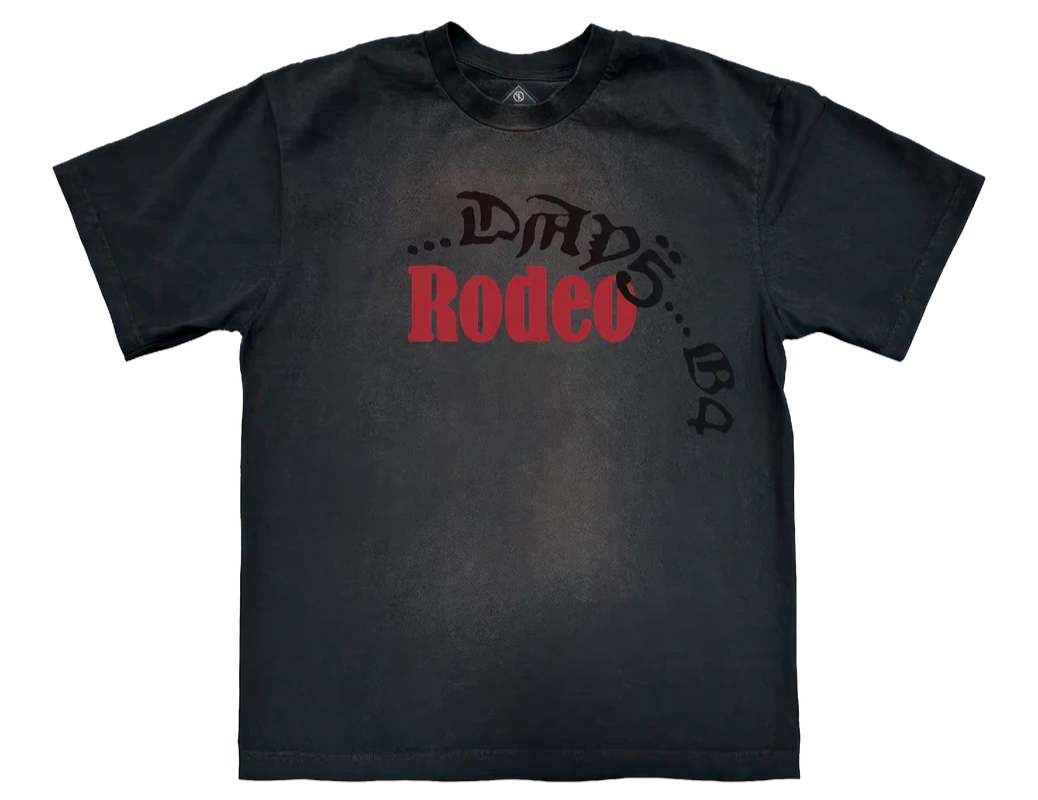 Travis Scott Cactus Jack x Sp5der Days Before Rodeo I Tee Black - OnSize