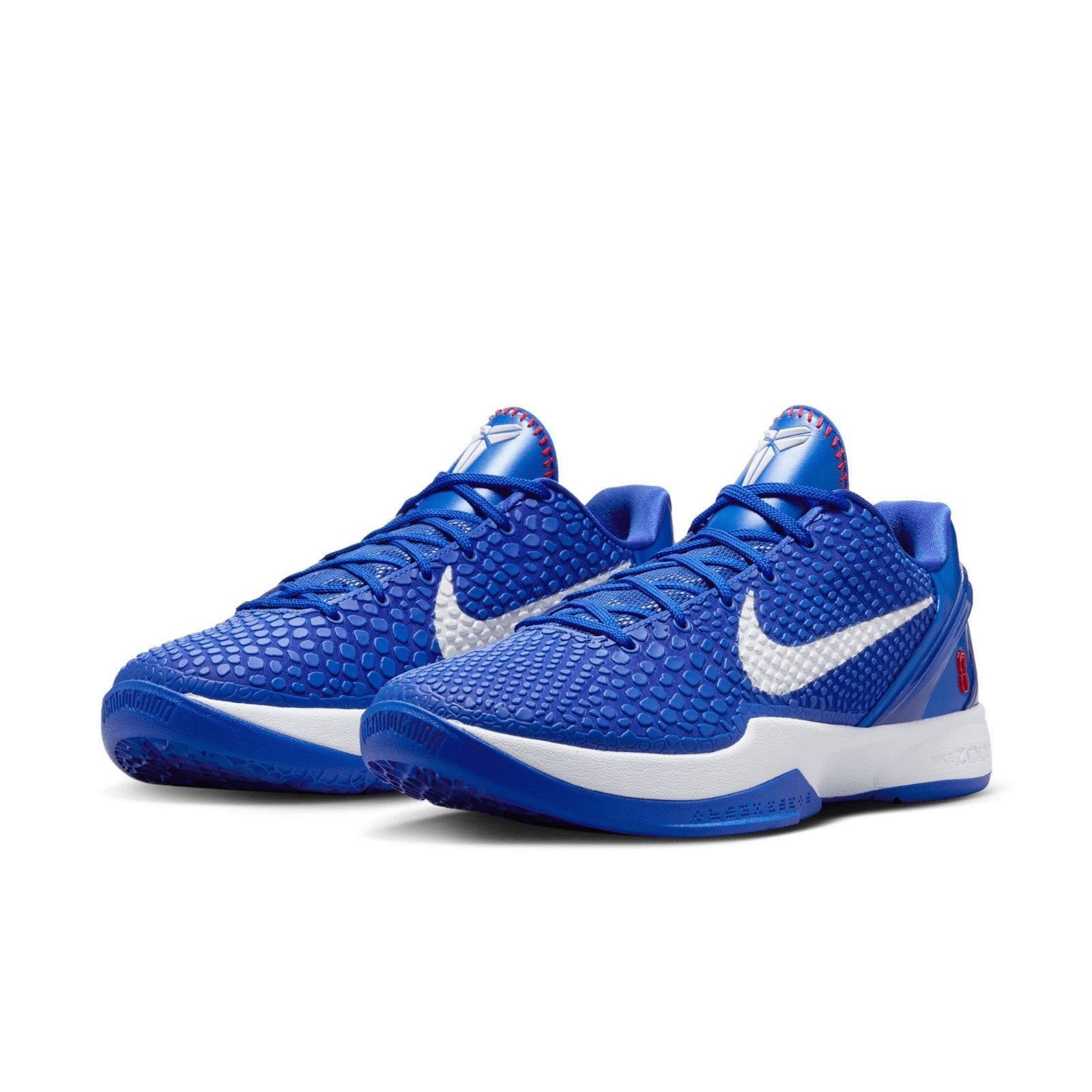 Nike Kobe 6 Protro – elölnézet, Game Royal/White/University Red szín