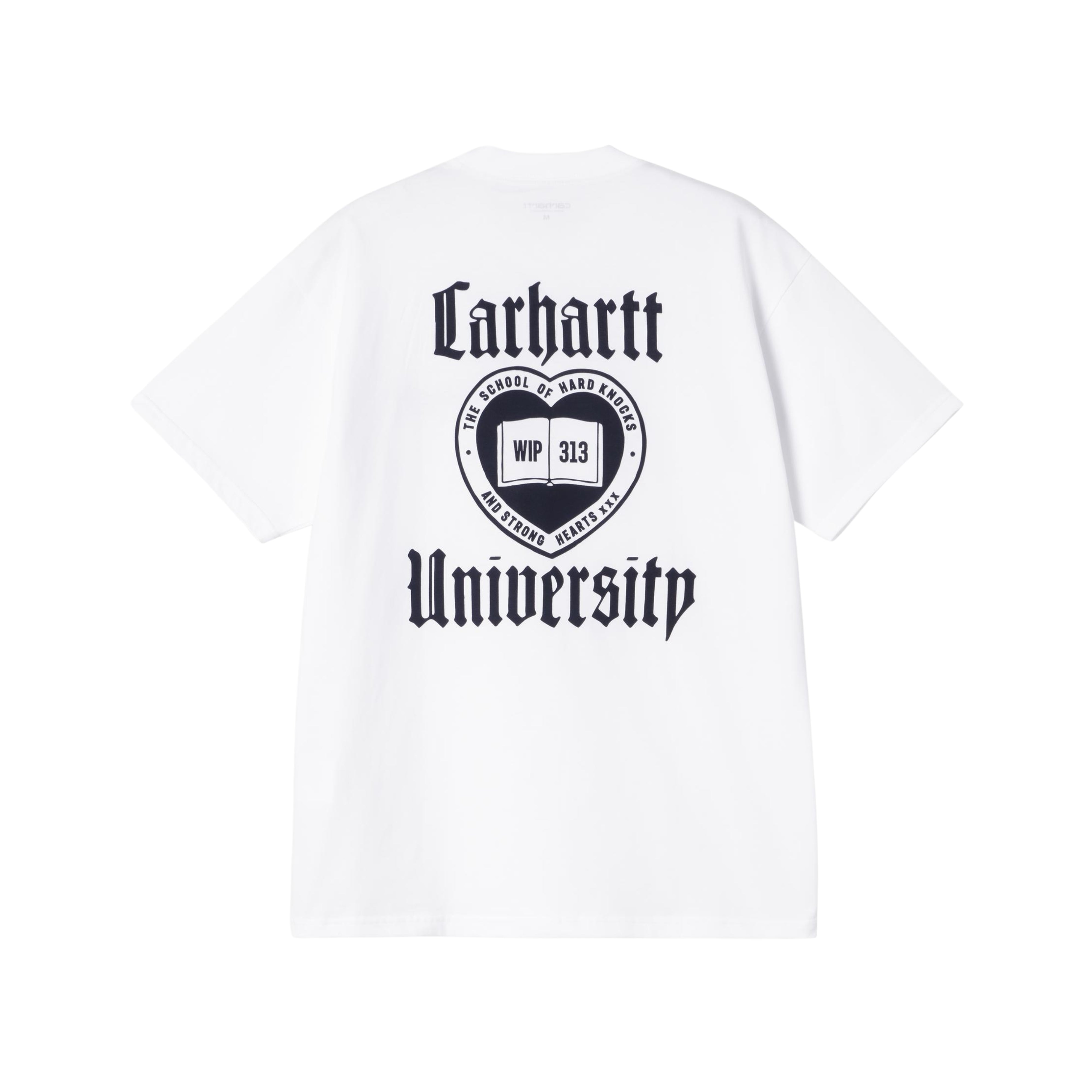 Carhartt WIP S/S Schooling T-Shirt White - OnSize