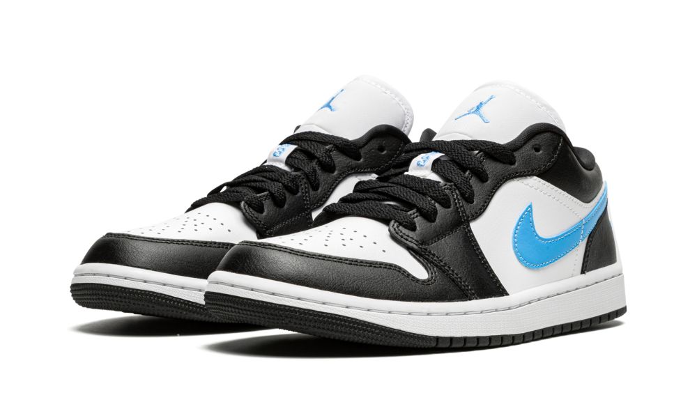 Jordan 1 Low Black University Blue White - OnSize