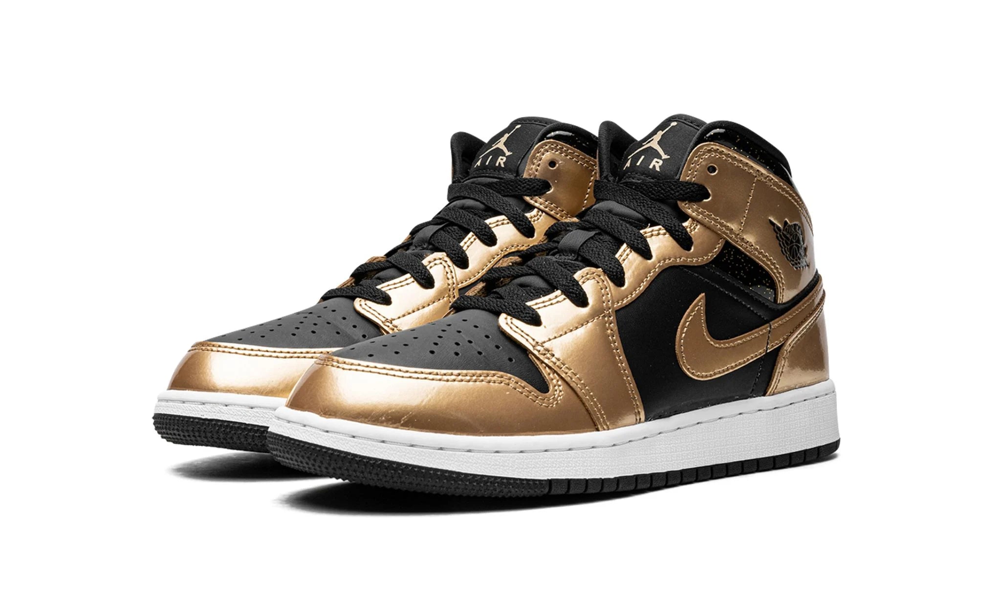 Jordan 1 Mid SE Metallic Gold Black - OnSize