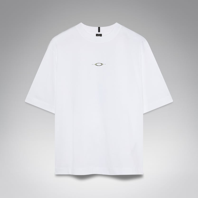 Oakley Stacked Metal Tee White