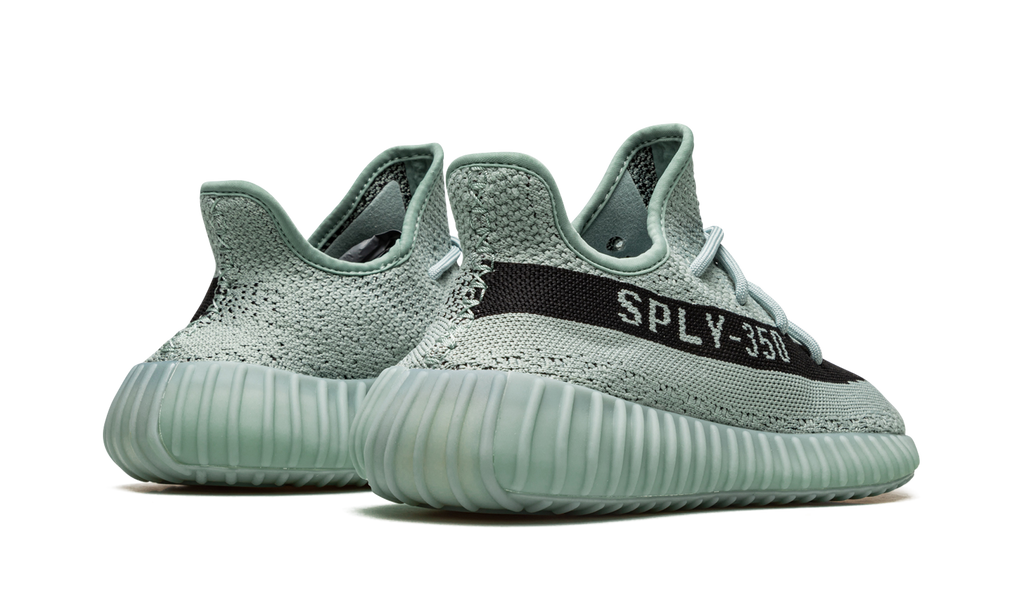 Yeezy Boost 350 V2 Salt – hátulnézet, sarok és logó