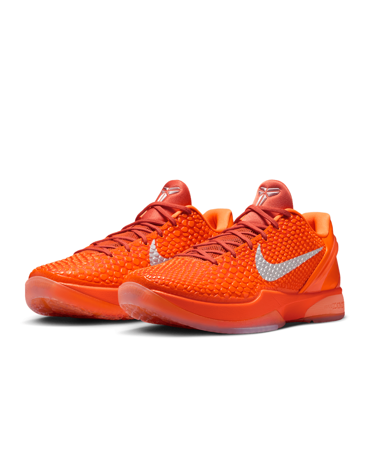 Nike Kobe 6 Protro – elölnézet, Total Orange szín