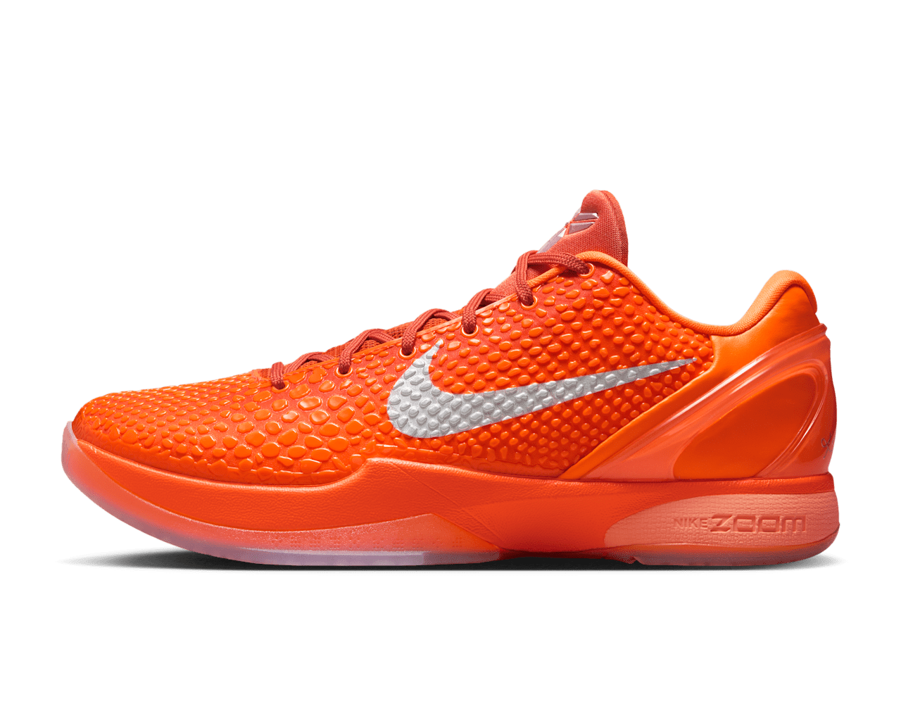 Nike Kobe 6 Protro – oldalnézet, Total Orange szín
