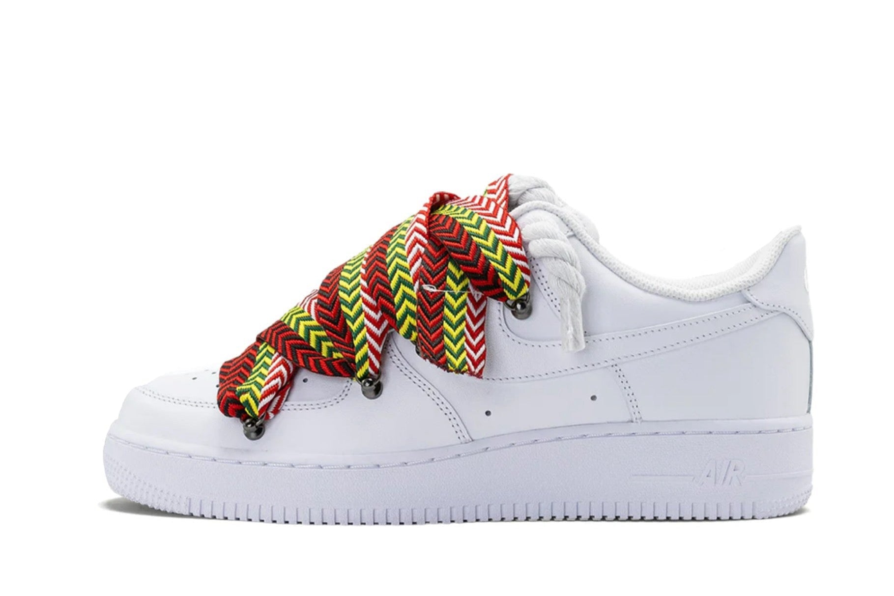 Nike Air Force 1 Low ‘07 White / Lanvin Yellow Red Rope - OnSize
