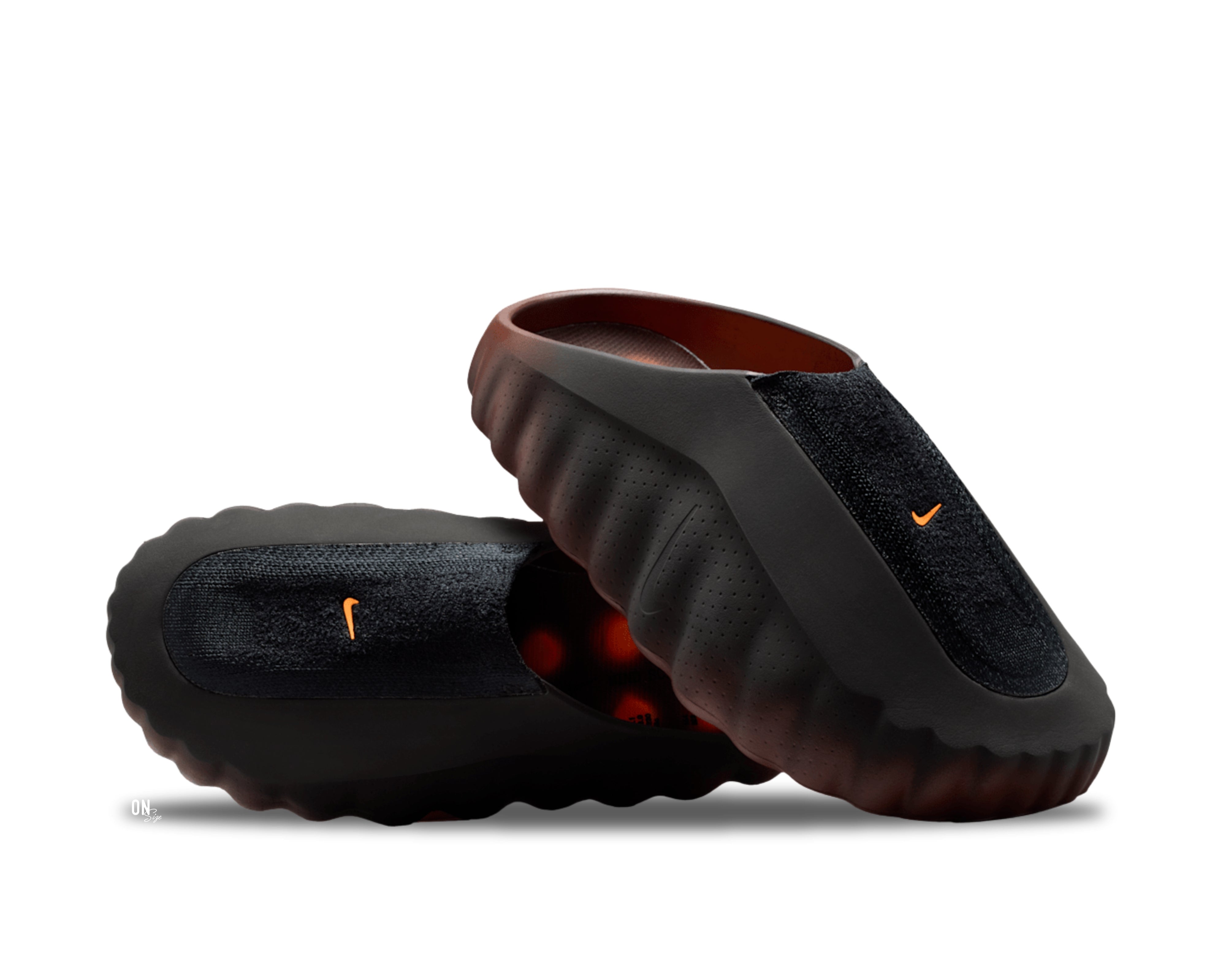 Nike Mind 001 Flyknit Slide Bronze Eclipse Total Orange