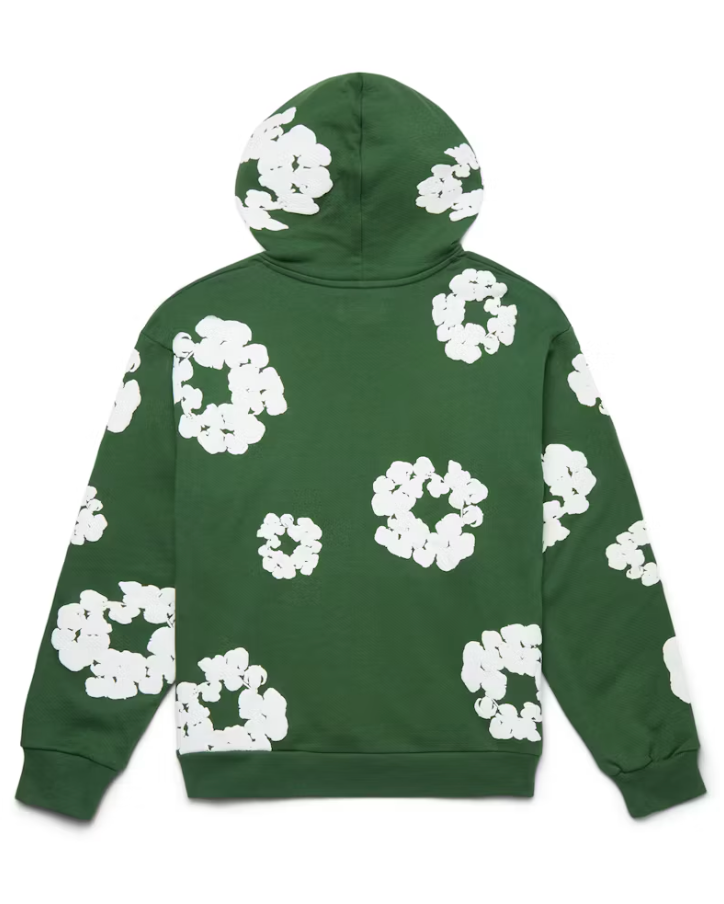 Denim Tears The Cotton Wreath Sweatshirt Green - OnSize