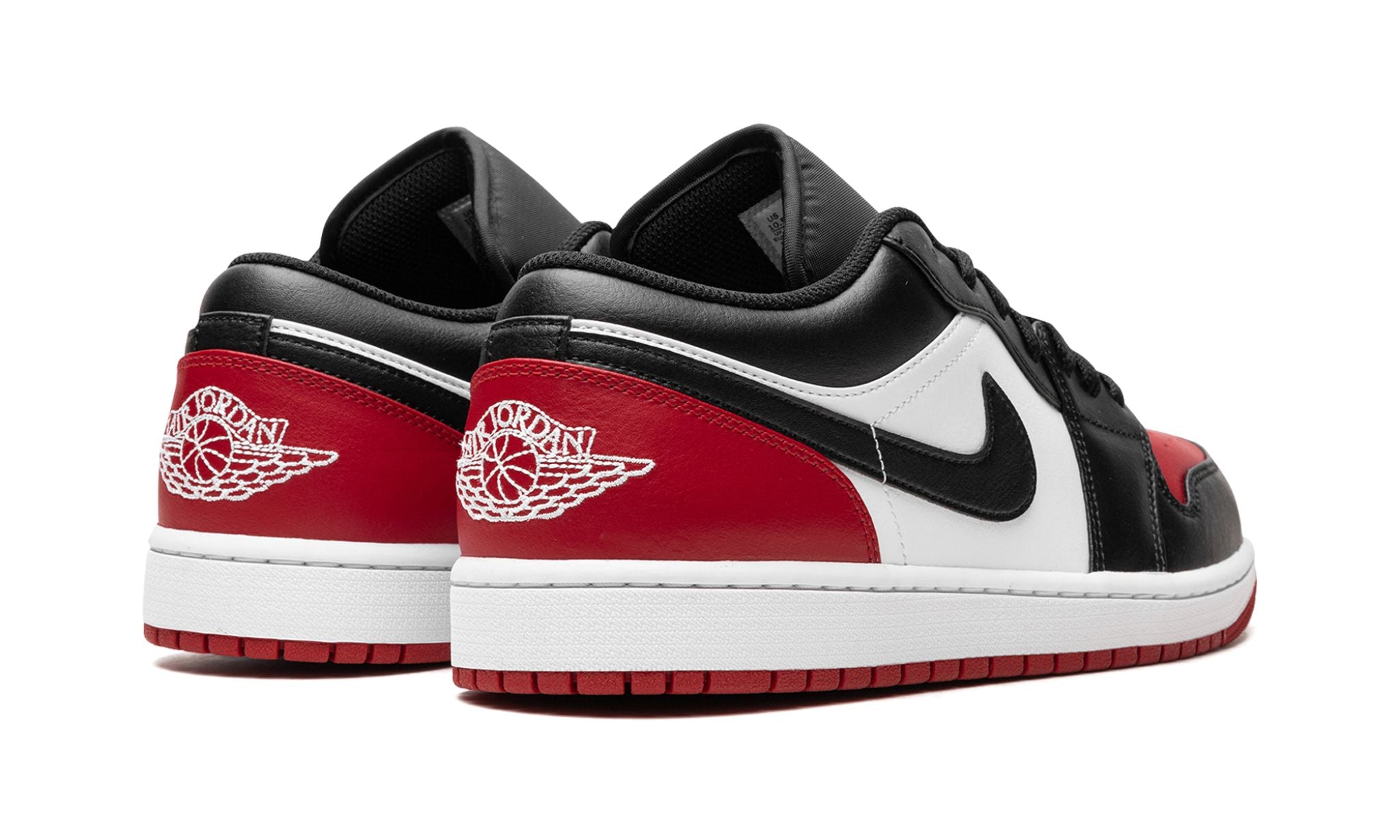 Jordan 1 Low Bred Toe 2.0 - OnSize