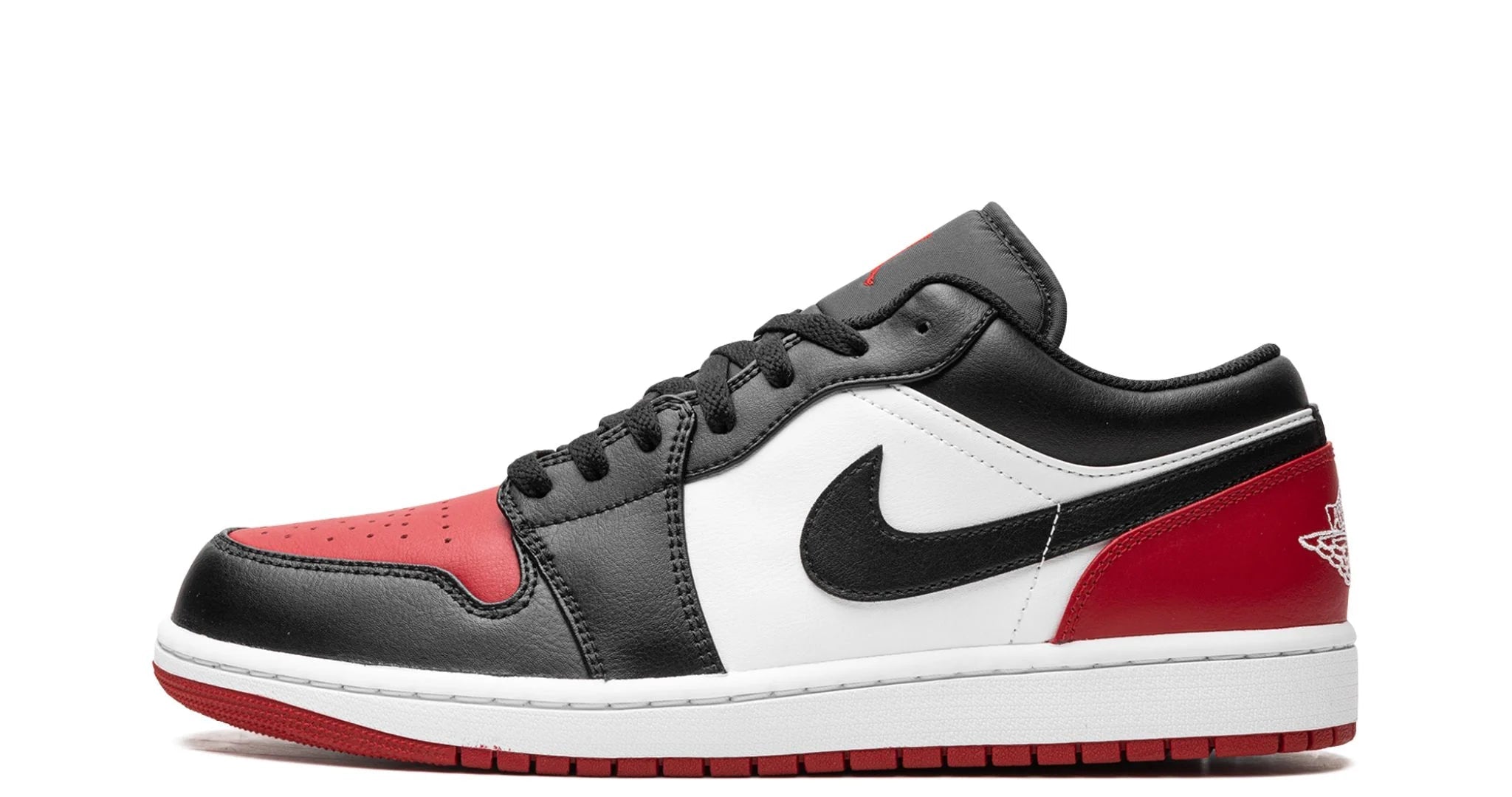 Jordan 1 Low Bred Toe 2.0 - OnSize