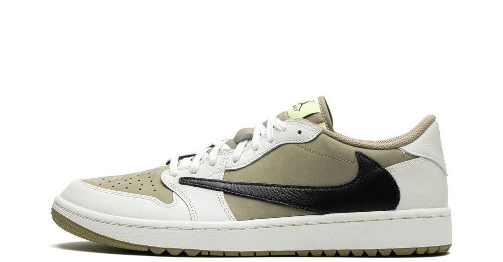 Jordan 1 Retro Low Golf Travis Scott Neutral Olive - OnSize