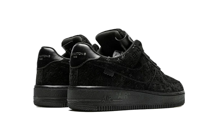 Louis Vuitton Nike Air Force 1 Low By Virgil Abloh Black - OnSize