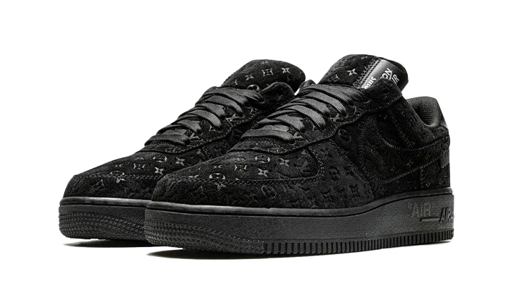 Louis Vuitton Nike Air Force 1 Low By Virgil Abloh Black - OnSize
