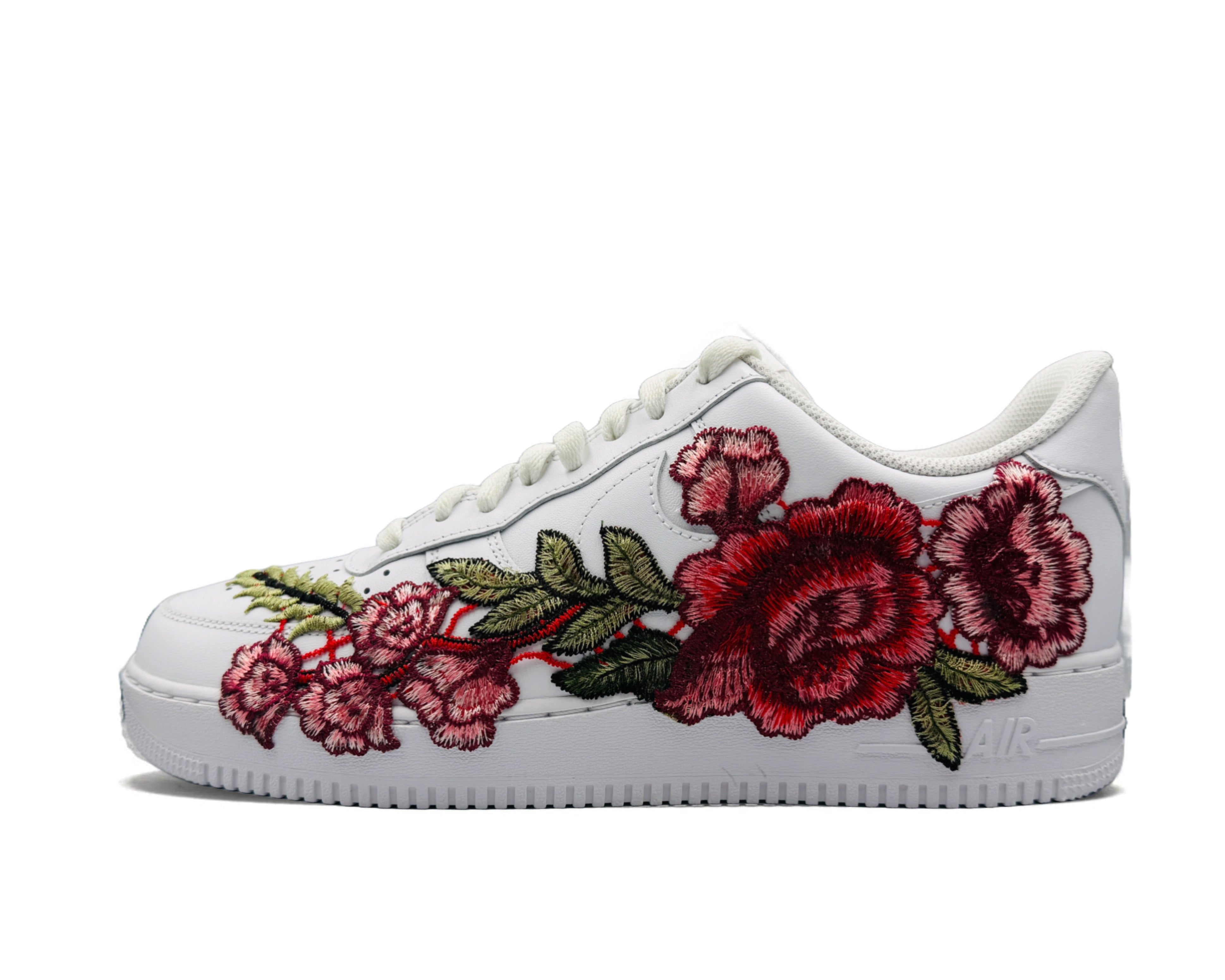 Air Force White Roses Nike Air Force Low '07 White/Rose