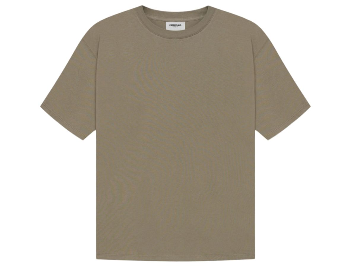 Fear of God Essentials T-shirt (SS21) Taupe - OnSize