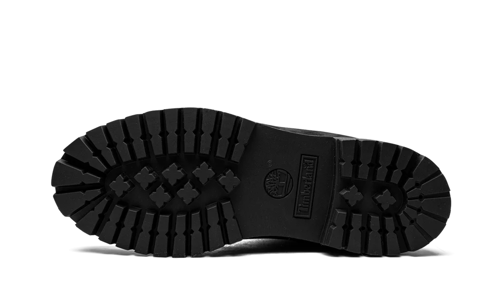 Timberland 6" Premium Waterproof Boot Black Nubuck – részletek, talp 