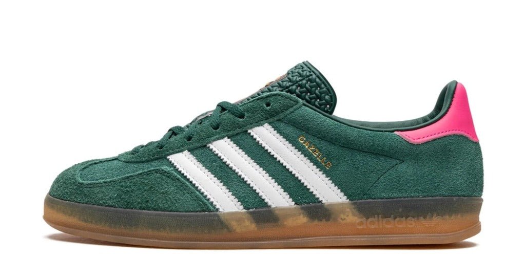 adidas Gazelle Indoor Collegiate Green Lucid Pink - OnSize