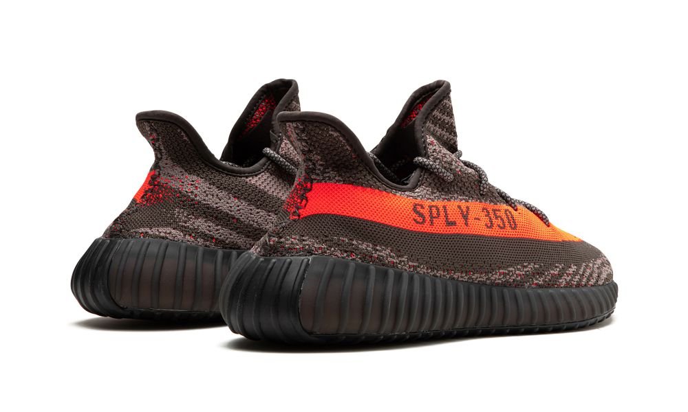 stockx yeezy 350 black red