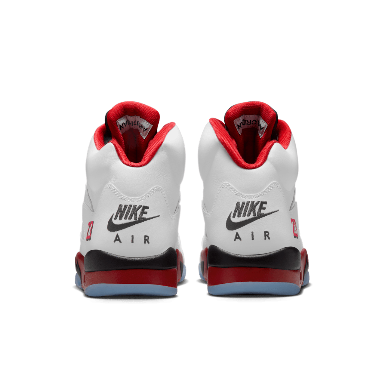 Jordan 5 Retro Fire Red Black Tongue (2025)