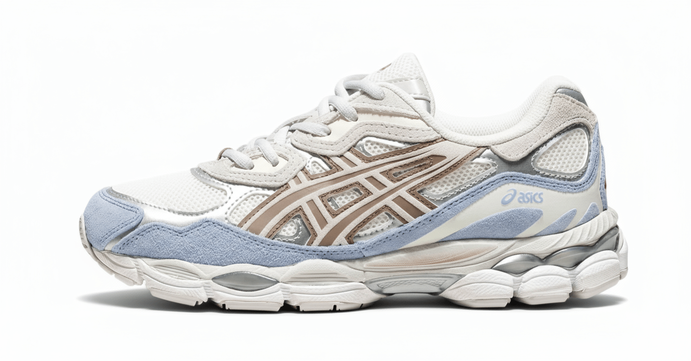 ASICS Gel-NYC Cream Cloud Grey Blue - OnSize