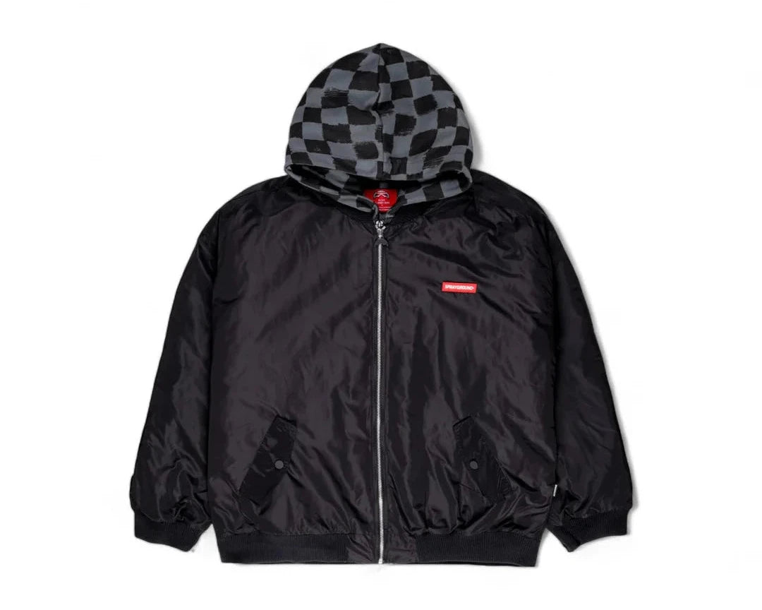 Sprayground Blind Side Bomber Grey Sip Vanquish - OnSize