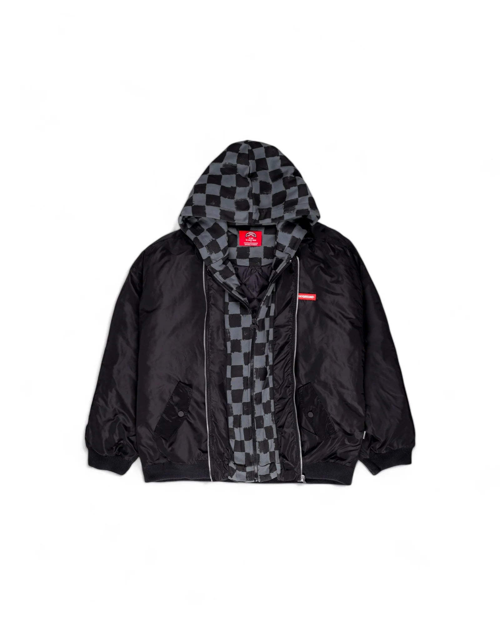 Sprayground Blind Side Bomber Grey Sip Vanquish - OnSize