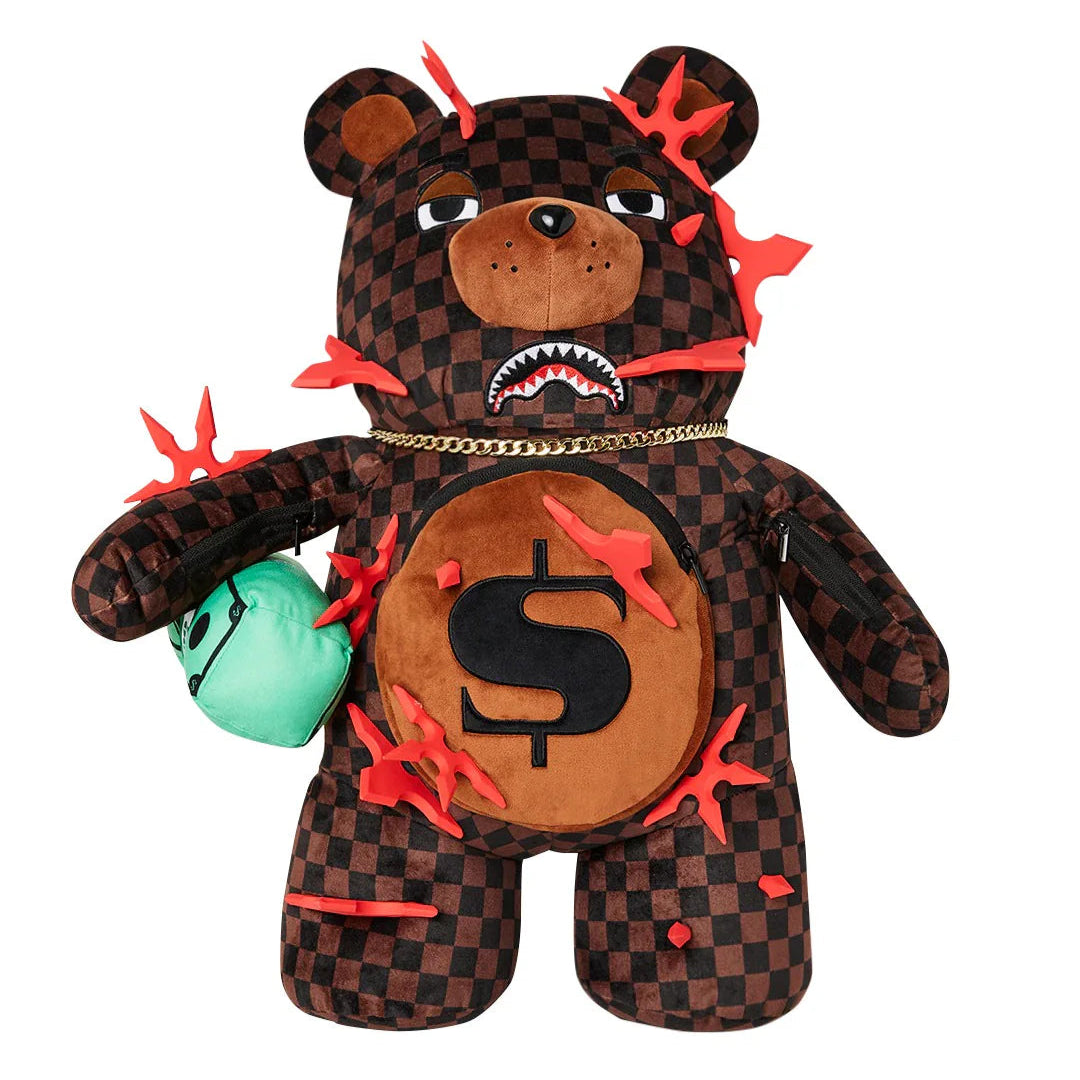 Sprayground Ninja Star Bear Backpack - OnSize