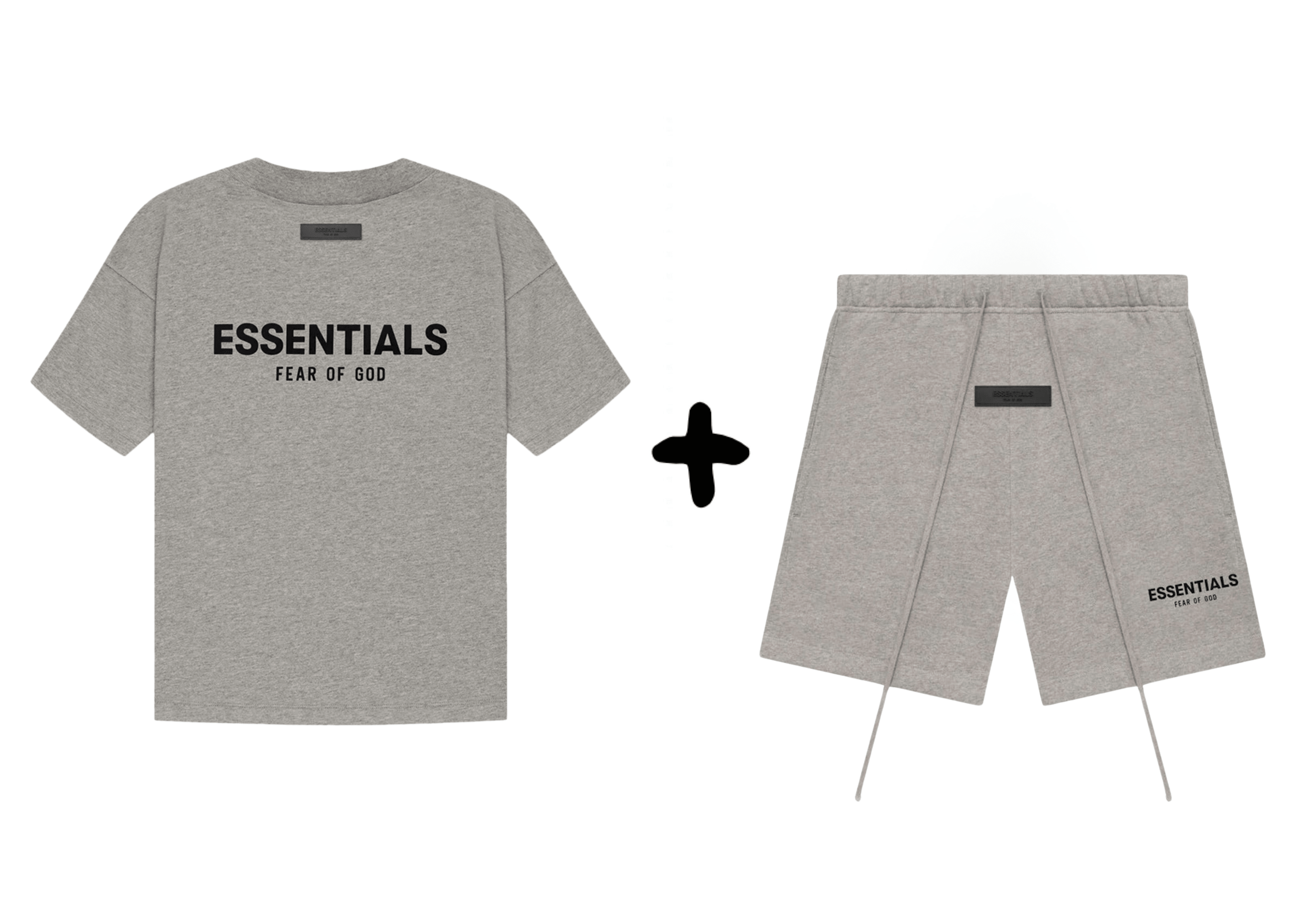 Fear of God Essentials Dark Oatmeal Summer Set - OnSize