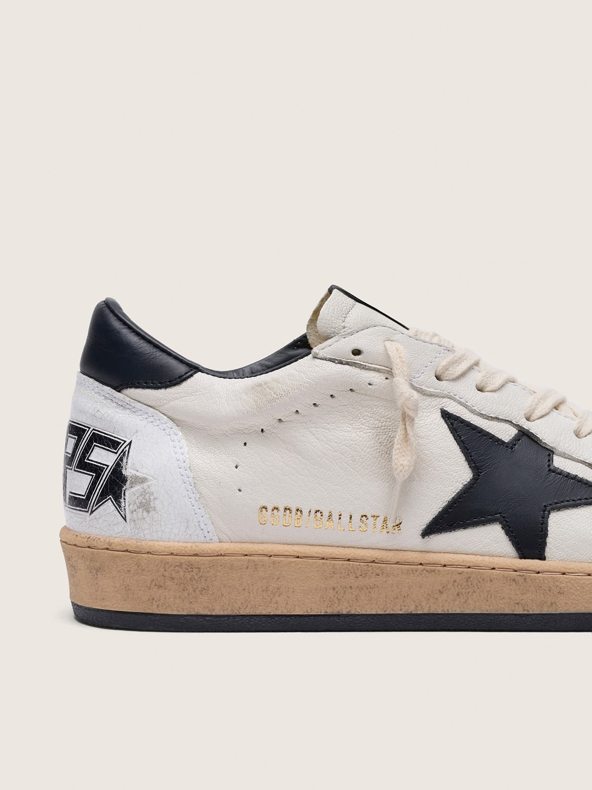 Golden Goose Ball Star White Black