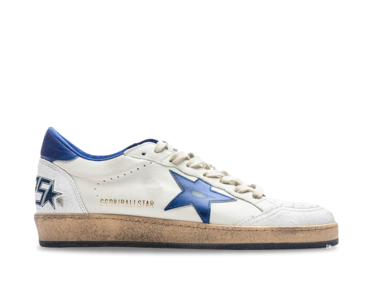 Golden Goose Ball Star White Blue Ice