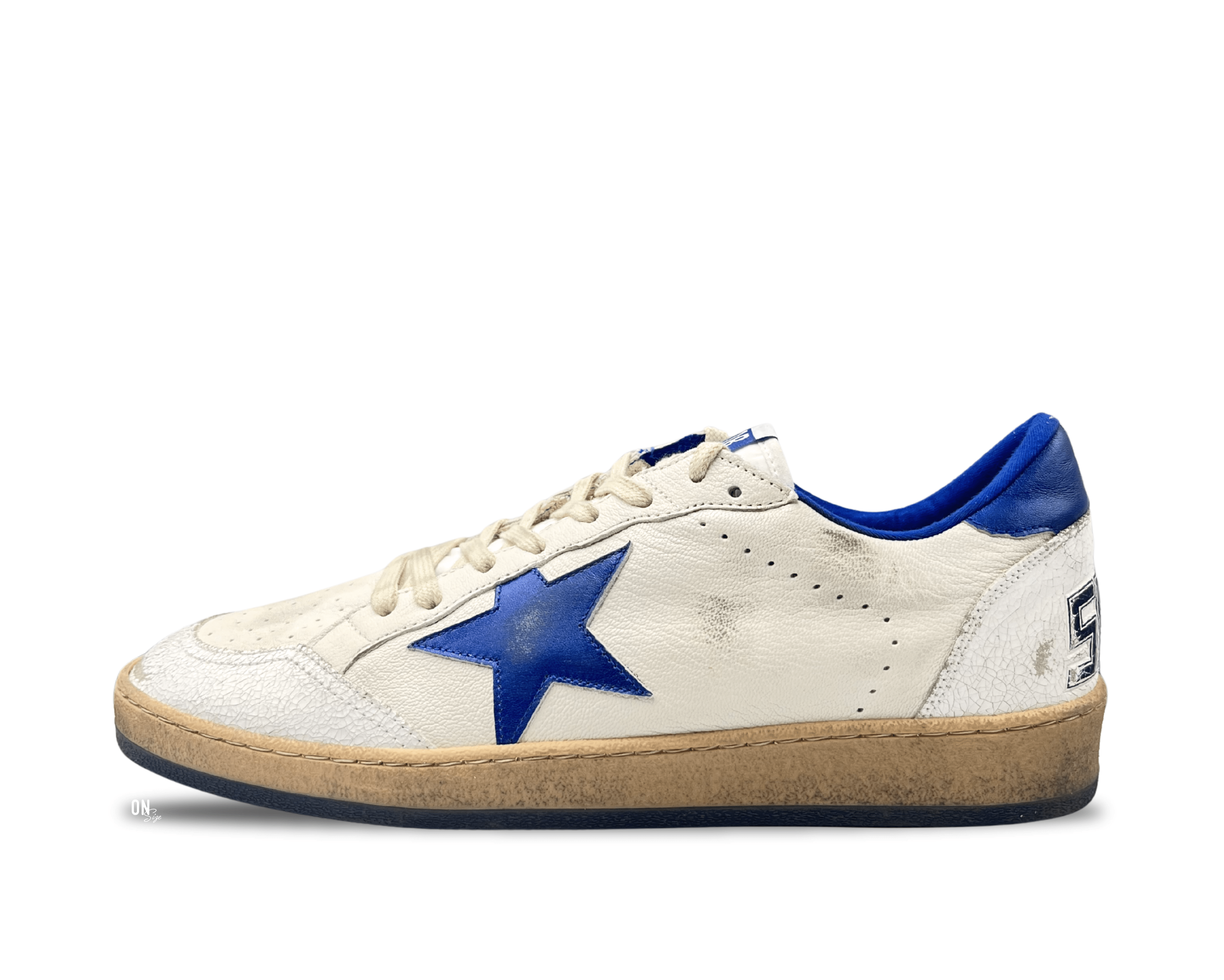 Golden Goose Ball Star White Bluette - OnSize