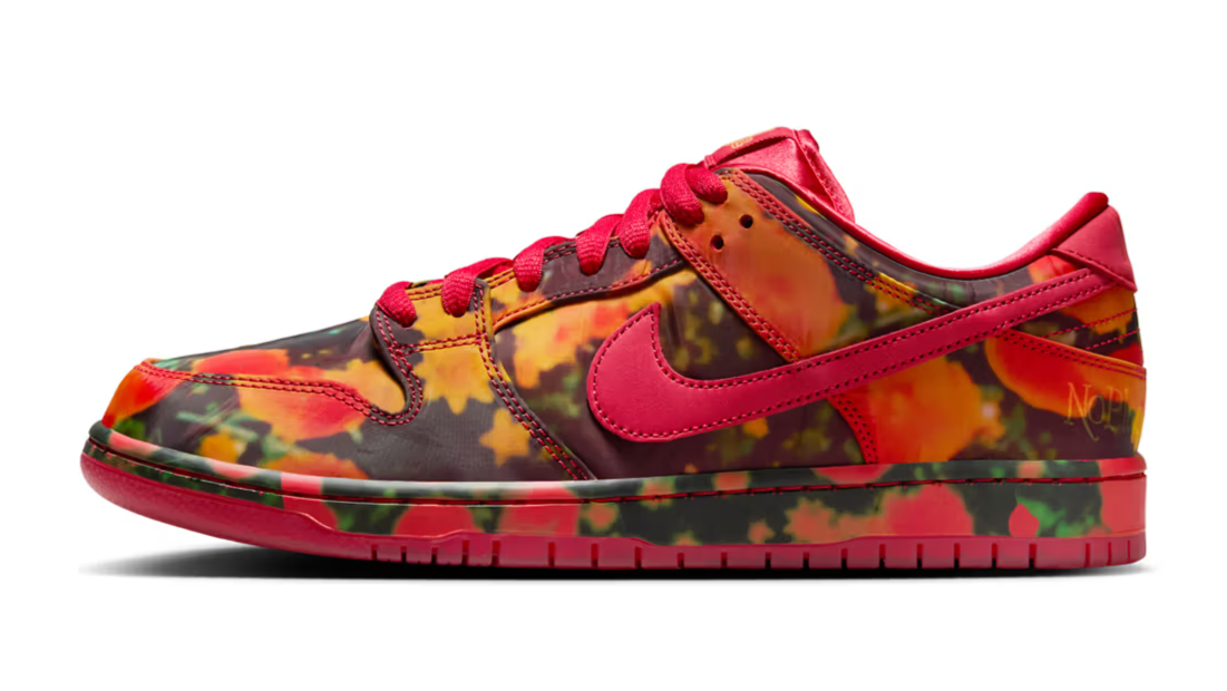 Nike SB Dunk Low The Wizard of Oz Poppy Field - OnSize