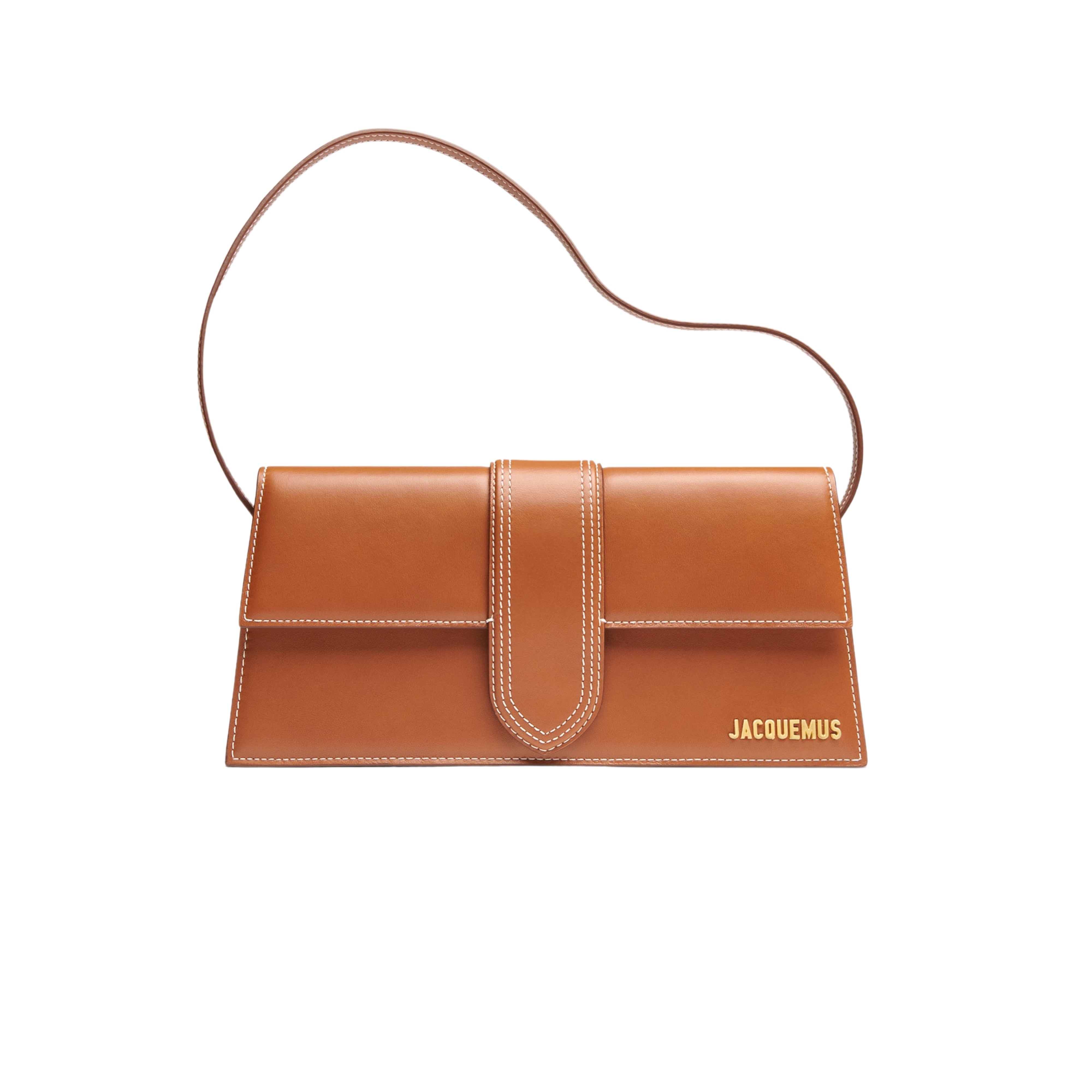 Jacquemus Le Bambino Long Flap Bag Light Brown - OnSize