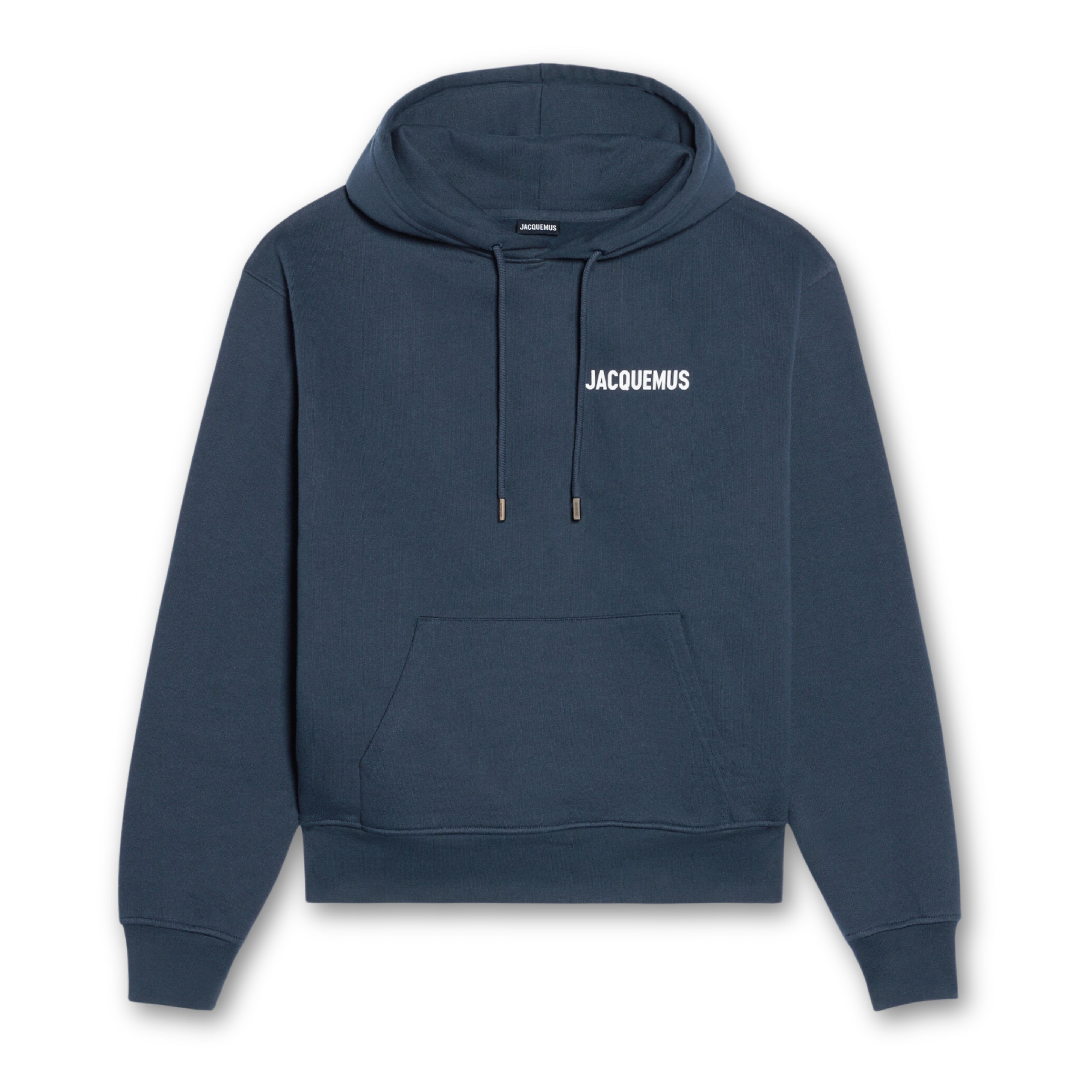 Jacquemus Le Sweatshirt Hooded Sweatshirt Navy - OnSize