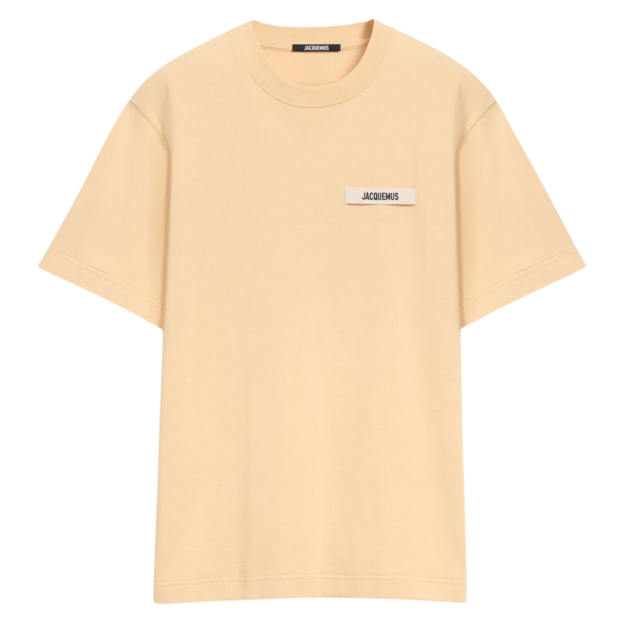 Jacquemus Le T-Shirt Gros Grain Light Beige - OnSize